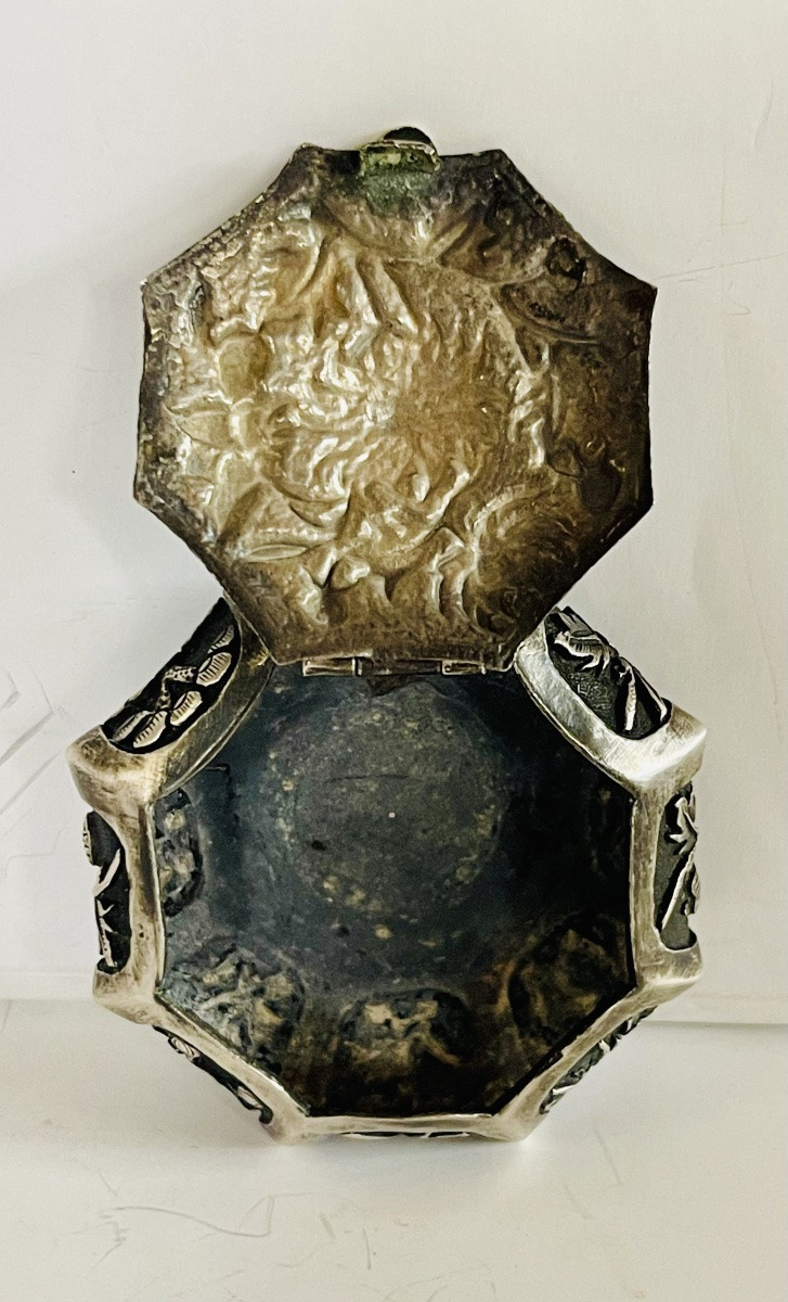 Tabatière en argent -photo-1